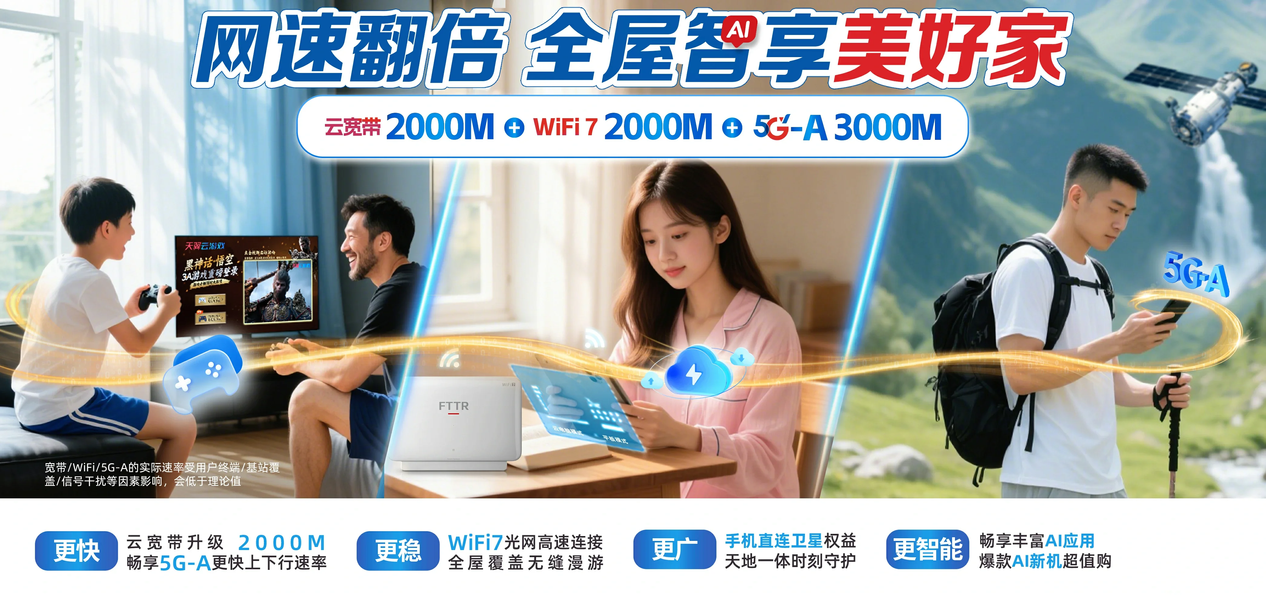 中国电信 马关县电信宽带 宽带套餐